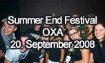 20.09.2008
Summer End Festival @ OXA, Zrich-Oerlikon