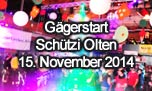 15.11.2014
Gägerstart @ Kulturzentrum Schützi, Olten